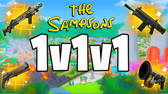 THE SIMPSONS RELOAD FFA 1v1v1