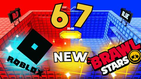 67 🌟RED ROBLOX 🔴VS🔵BLUE BRAWL🌟