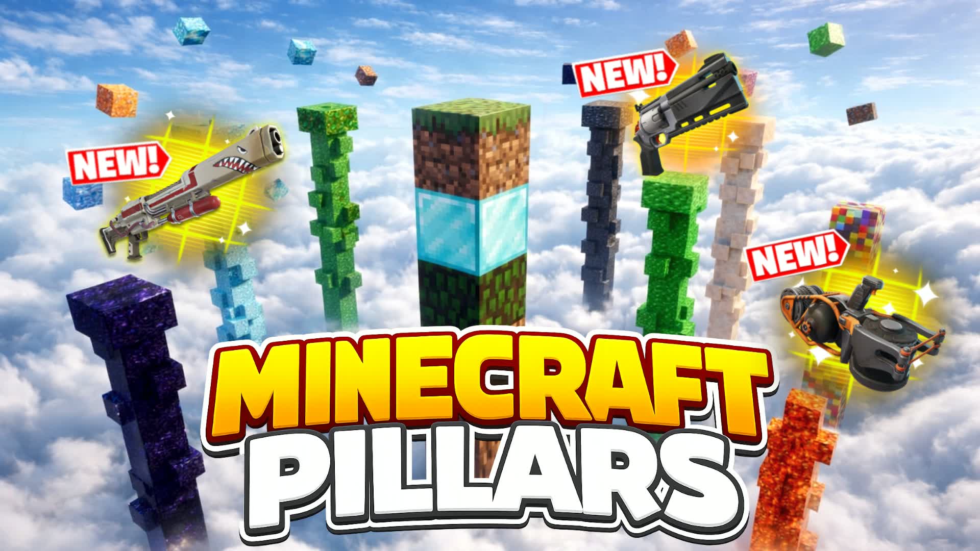 MINECRAFT PILLARS pilers pilars pillers