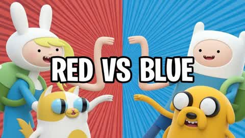 CAKE RED VS JAKE BLUE 🔴🔵
