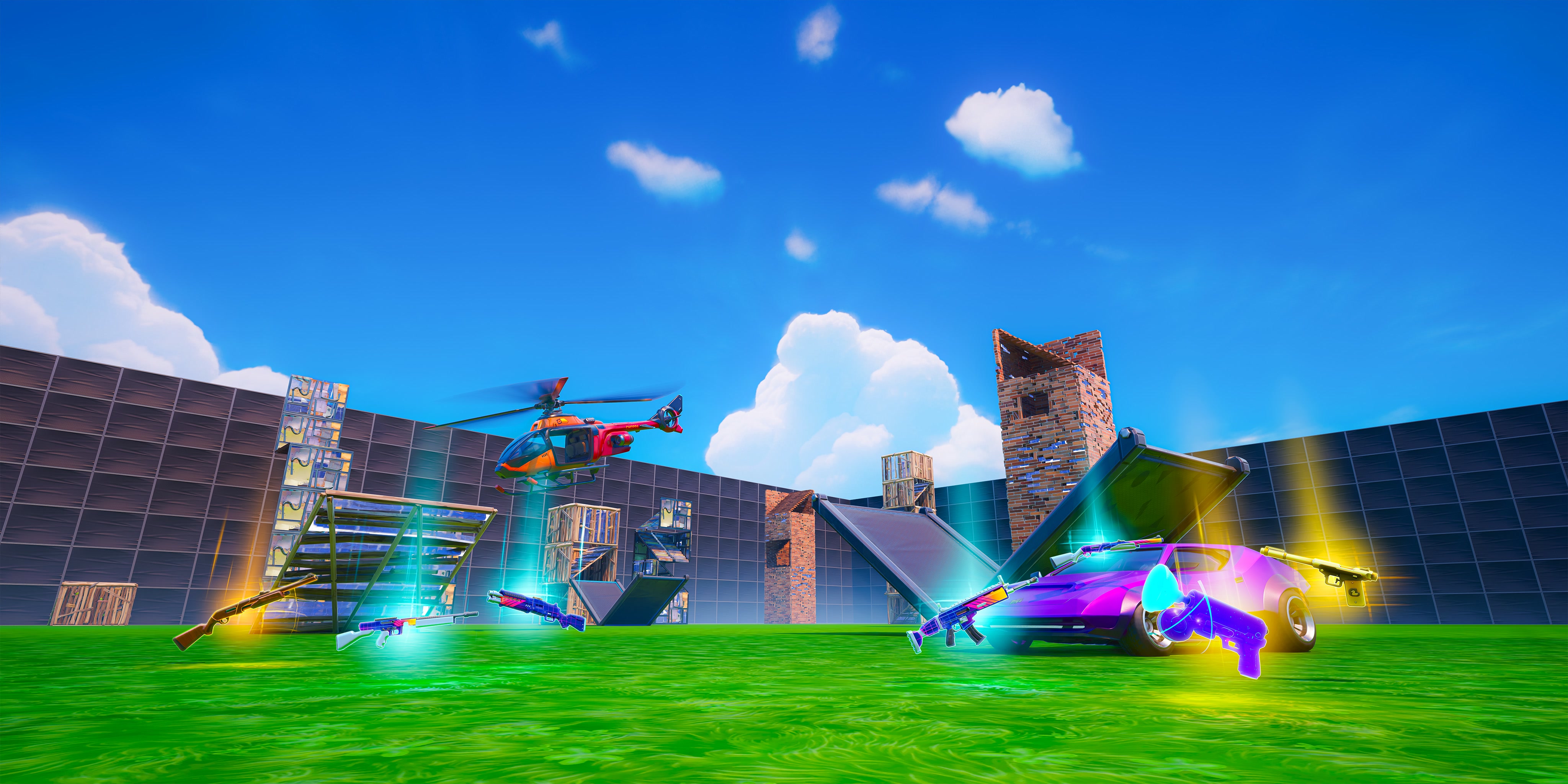 1V1 WITH EVERY GUN 6155-1398-4059 by hive - Fortnite Creative Map