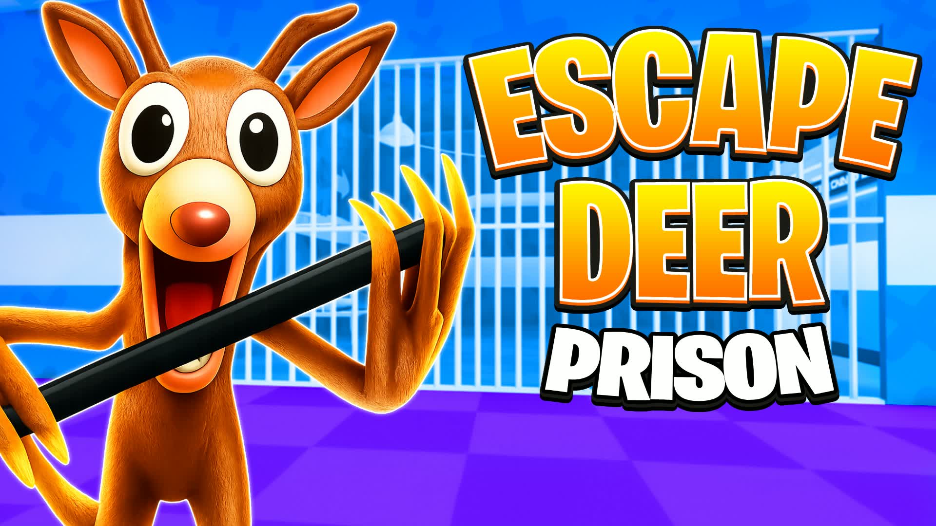 RUN FROM DEER'S PRISON [OBBY PARKOUR]