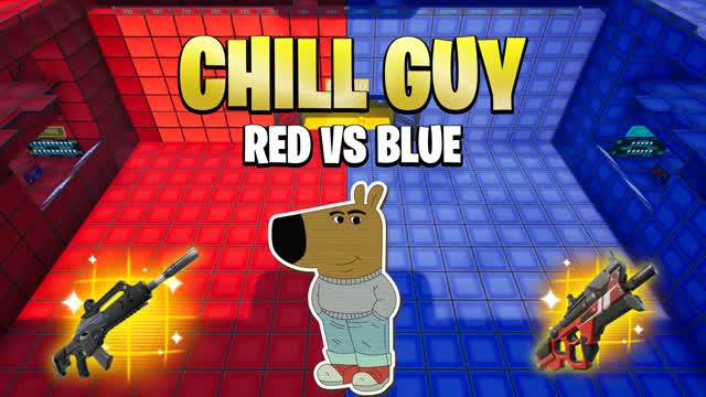 CHILL GUY RED VS BLUE 🔴🔵
