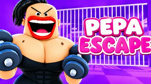 ESCAPE PEPA GYM OBBY FALL GUYS