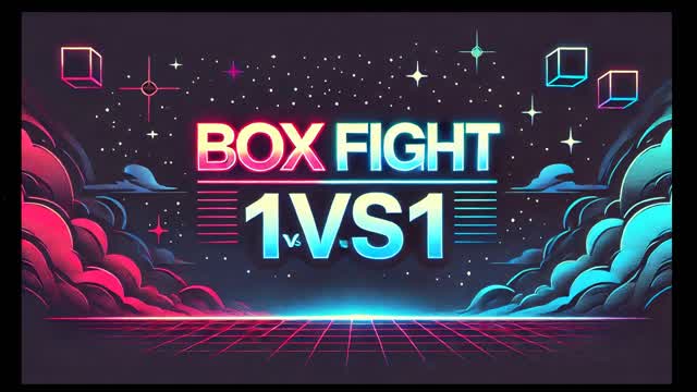 BOX FIGHT 1VS1🔴RED VS BLUE🔵STARRYSKY💫