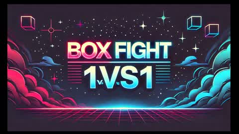 BOX FIGHT 1VS1🔴RED VS BLUE🔵STARRYSKY💫