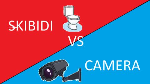 Skibidi VS CameraMen (Red Vs Blue)