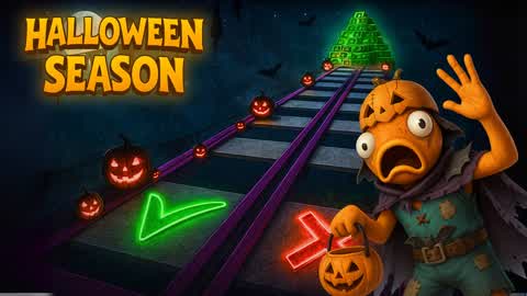 Impossible Glass Bridge 3🦑 [HALLOWEEN]