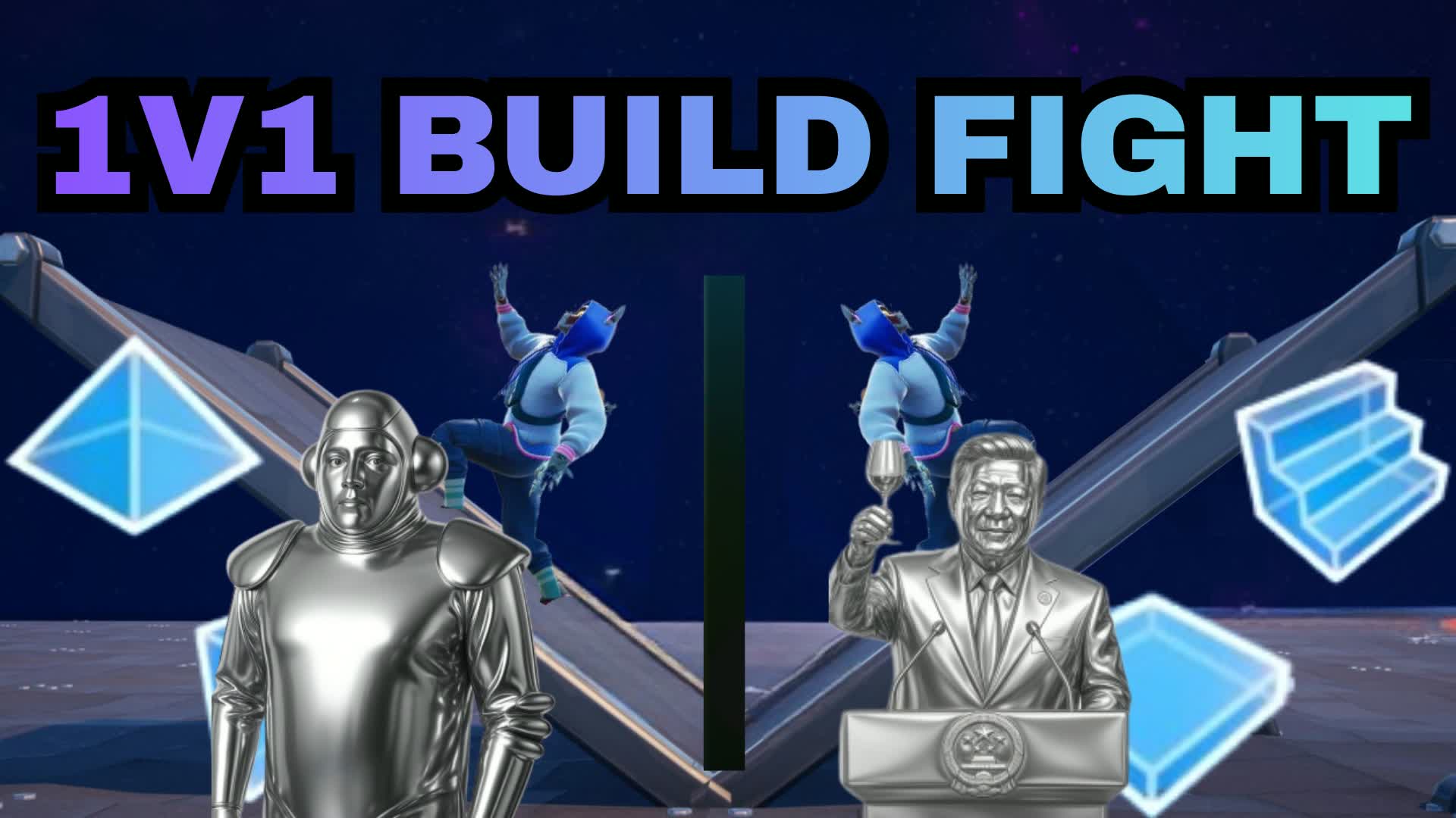 1v1 build foght