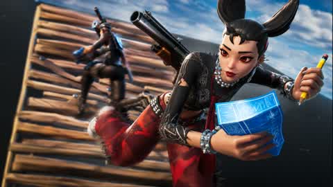 Tinn 1v1 Build fight