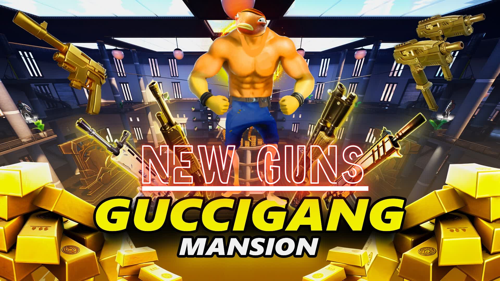 💎 GucciGang Mansion 💎with NEW GUNS