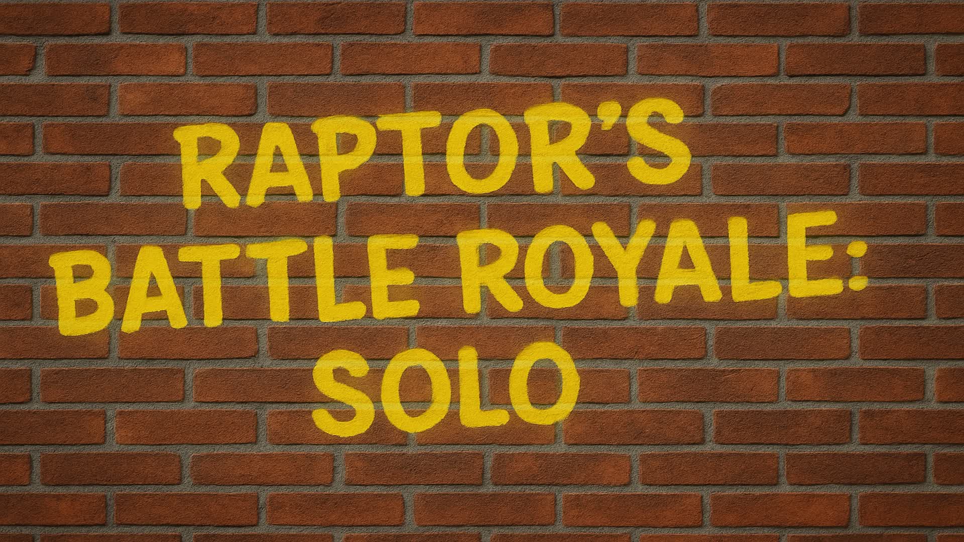 Raptor's Battle Royale: Solo