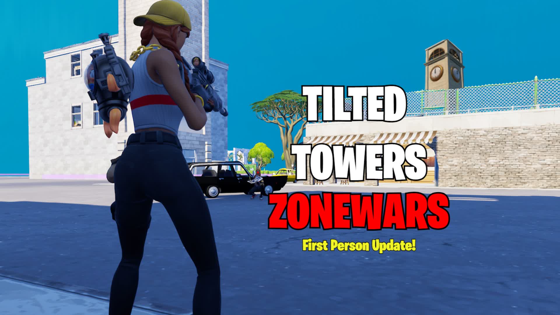Tilted Towers ZONE WARS [1ST PERSON]🔫🗼