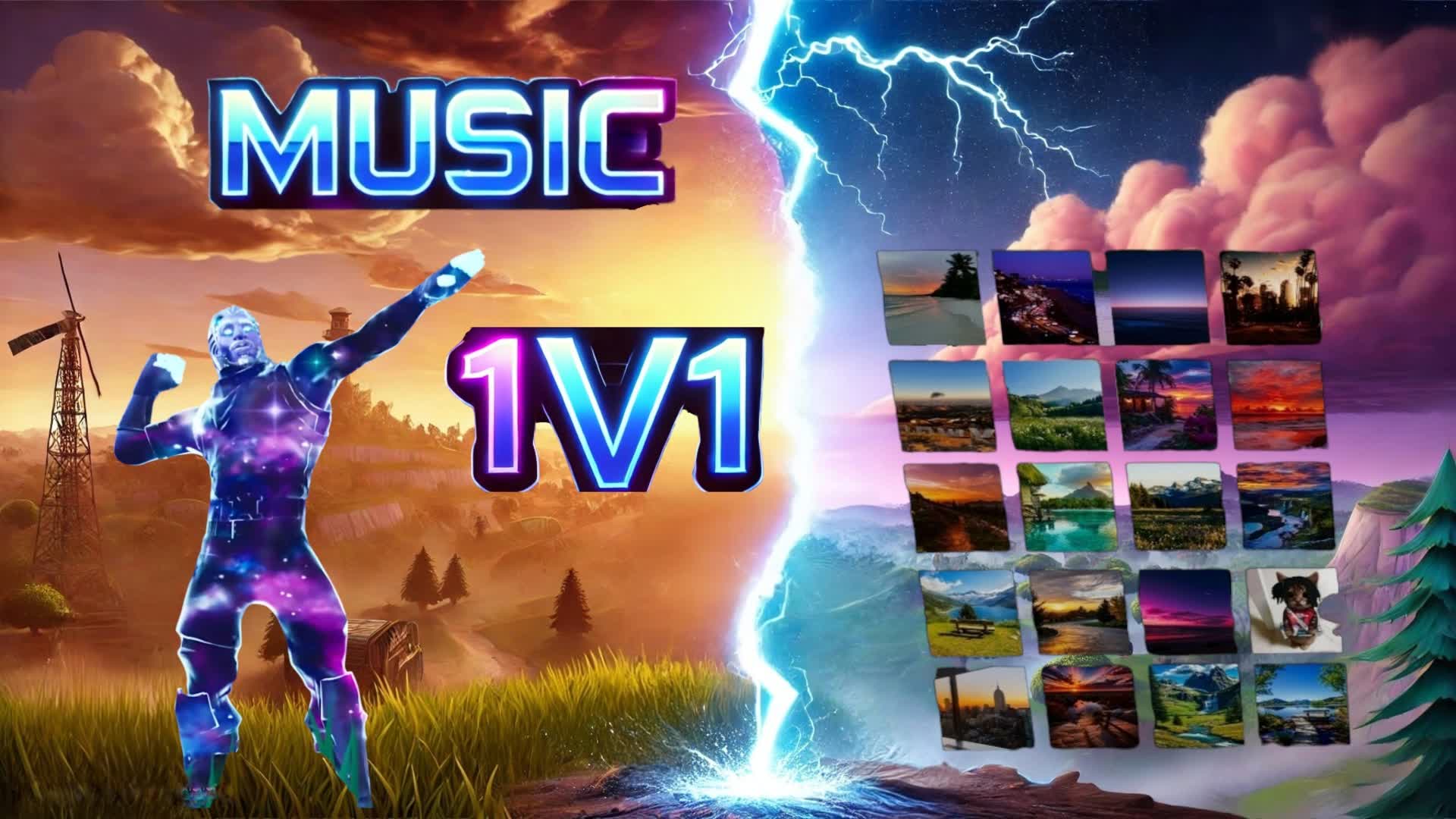 🎶 BEST MUSIC 1V1 [37 REMIX SONGS]