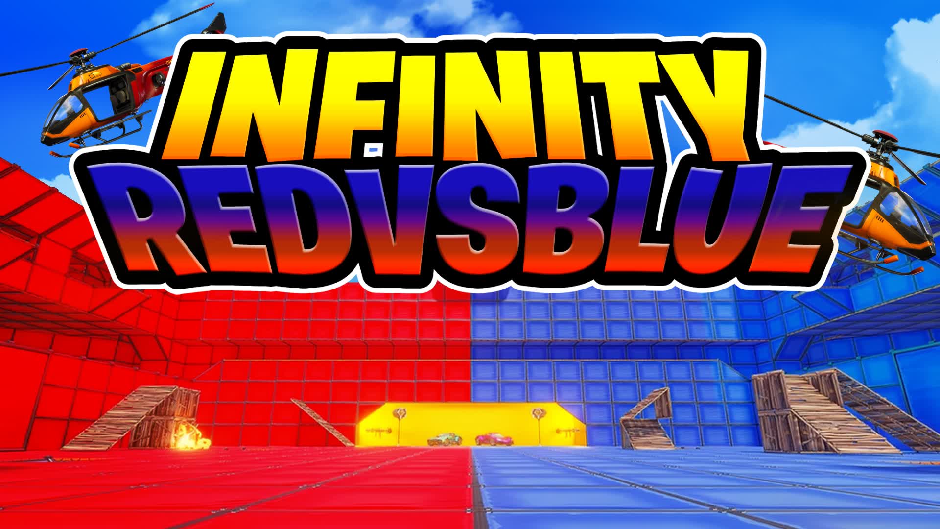 ULTRA INFINITY RED VS BLUE 🔴🔵
