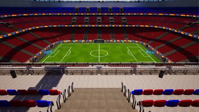 THE GREAT FOOTBALL STADIUM 🔴🔵 FFA