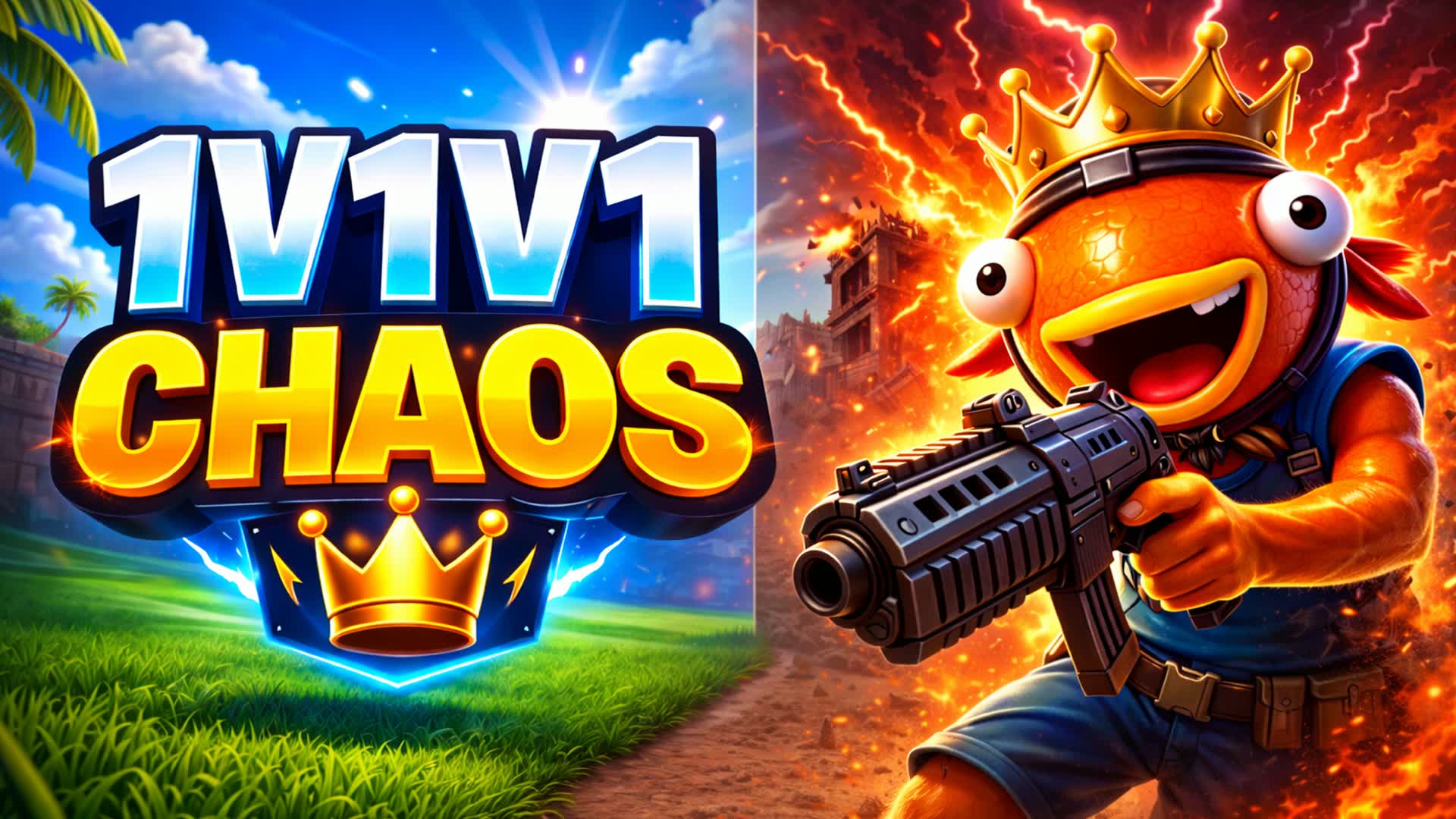 1対1対1 カオスのフリーフォーオール