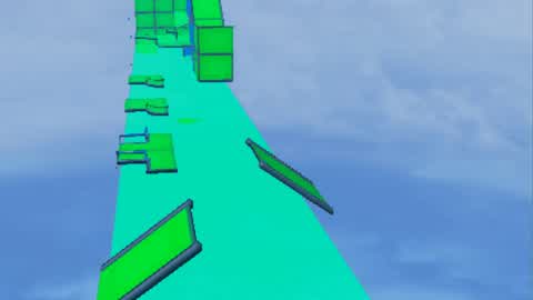CHILL OBBY PARKOUR EASY AND MEDIUM