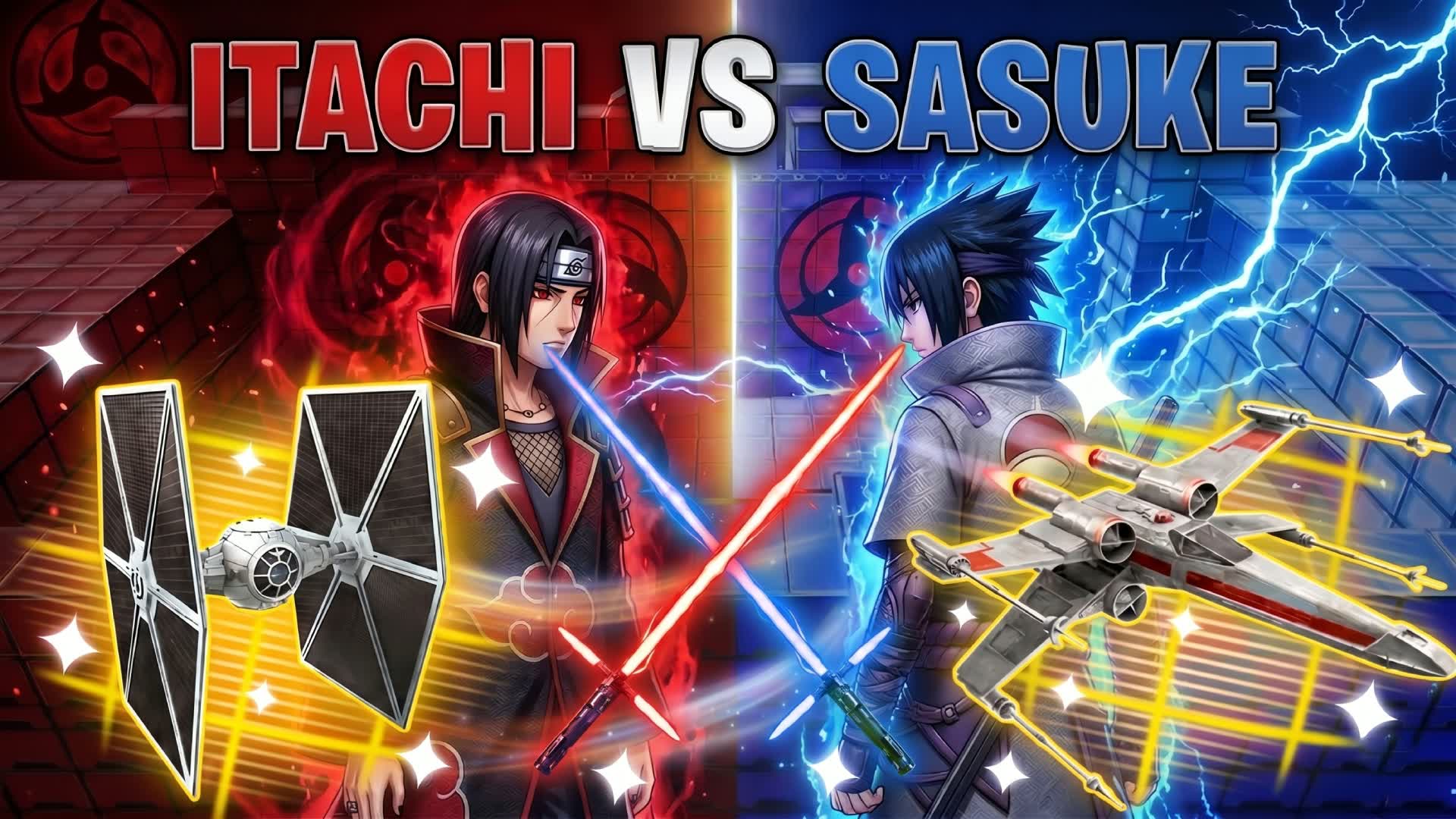 ITACHI RED VS BLUE 🔴🔵 احمر مقابل ازرق