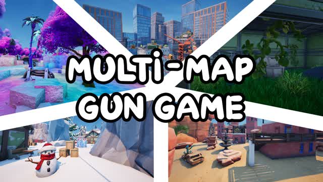 Multi-Map Reverse Gun Game