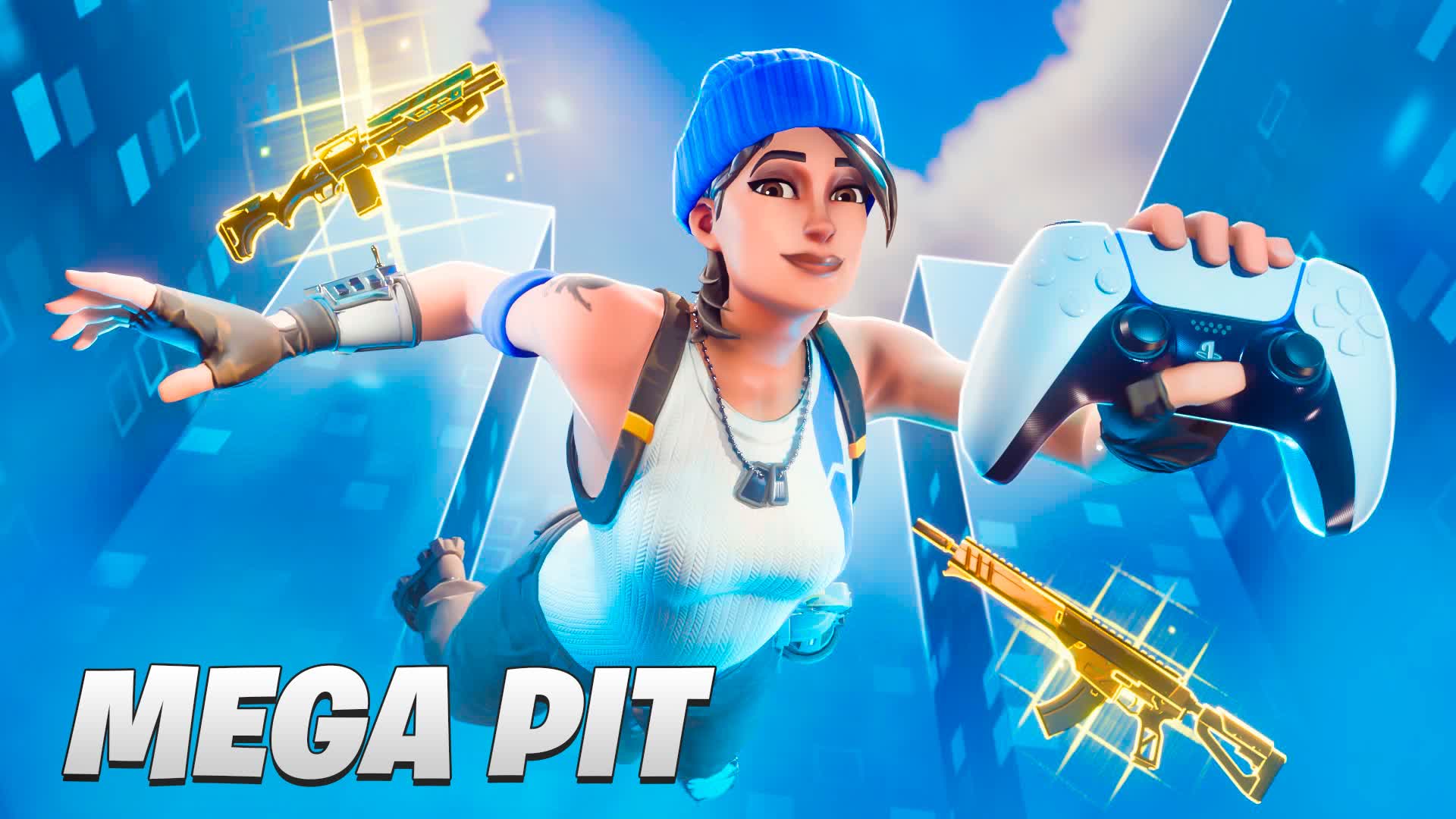 MEGA TILTED PIT - ALL WEAPONS 8956-3730-6338 by ezeeefn - フォート