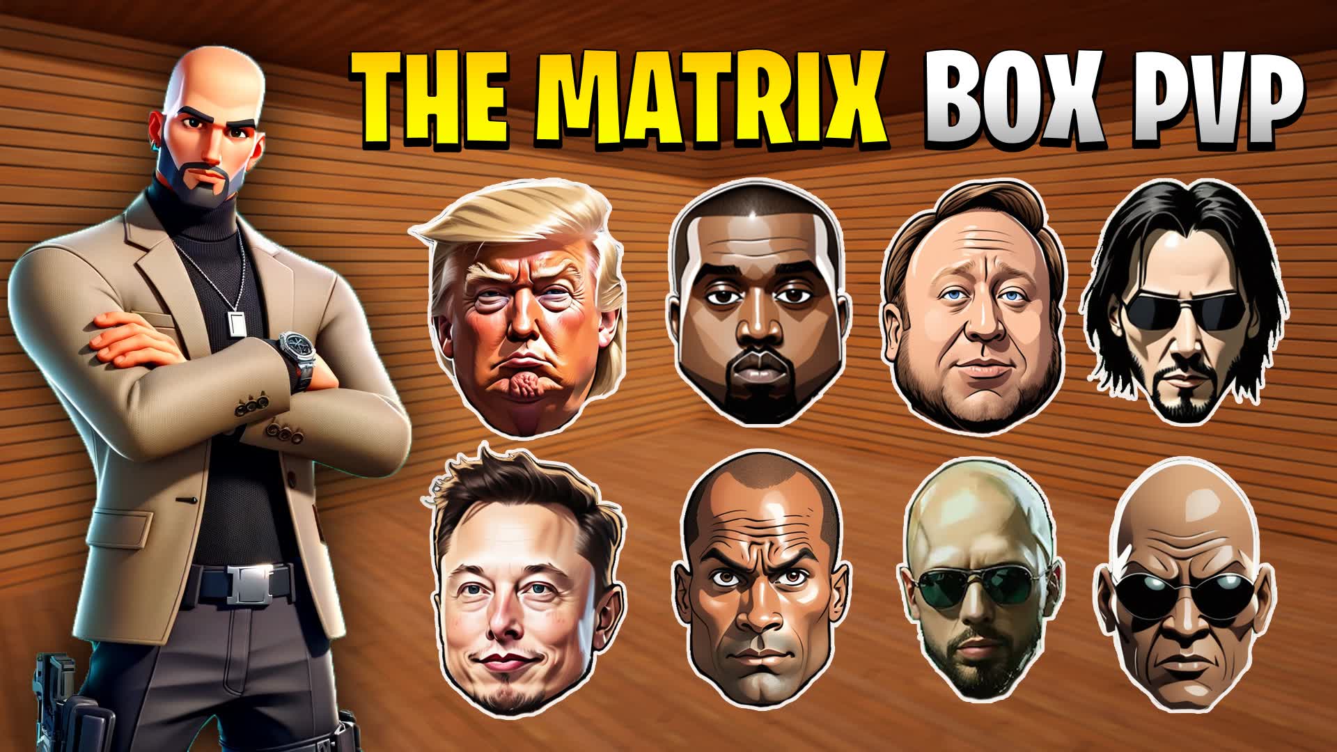 Matrix Box PVP 1156-2189-5109 by rakkers - Fortnite Creative Map Code ...