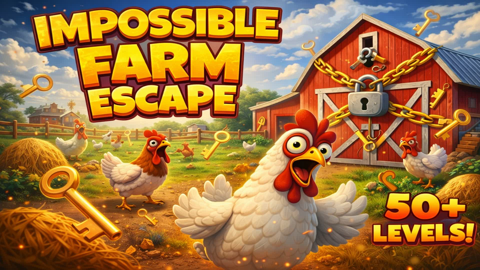 😱 Impossible Farm Escape! 🐔