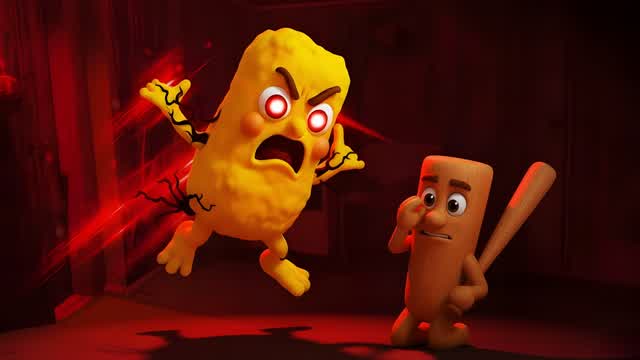 ESCAPE FROM ANGRY NUGGETS ESCAPE