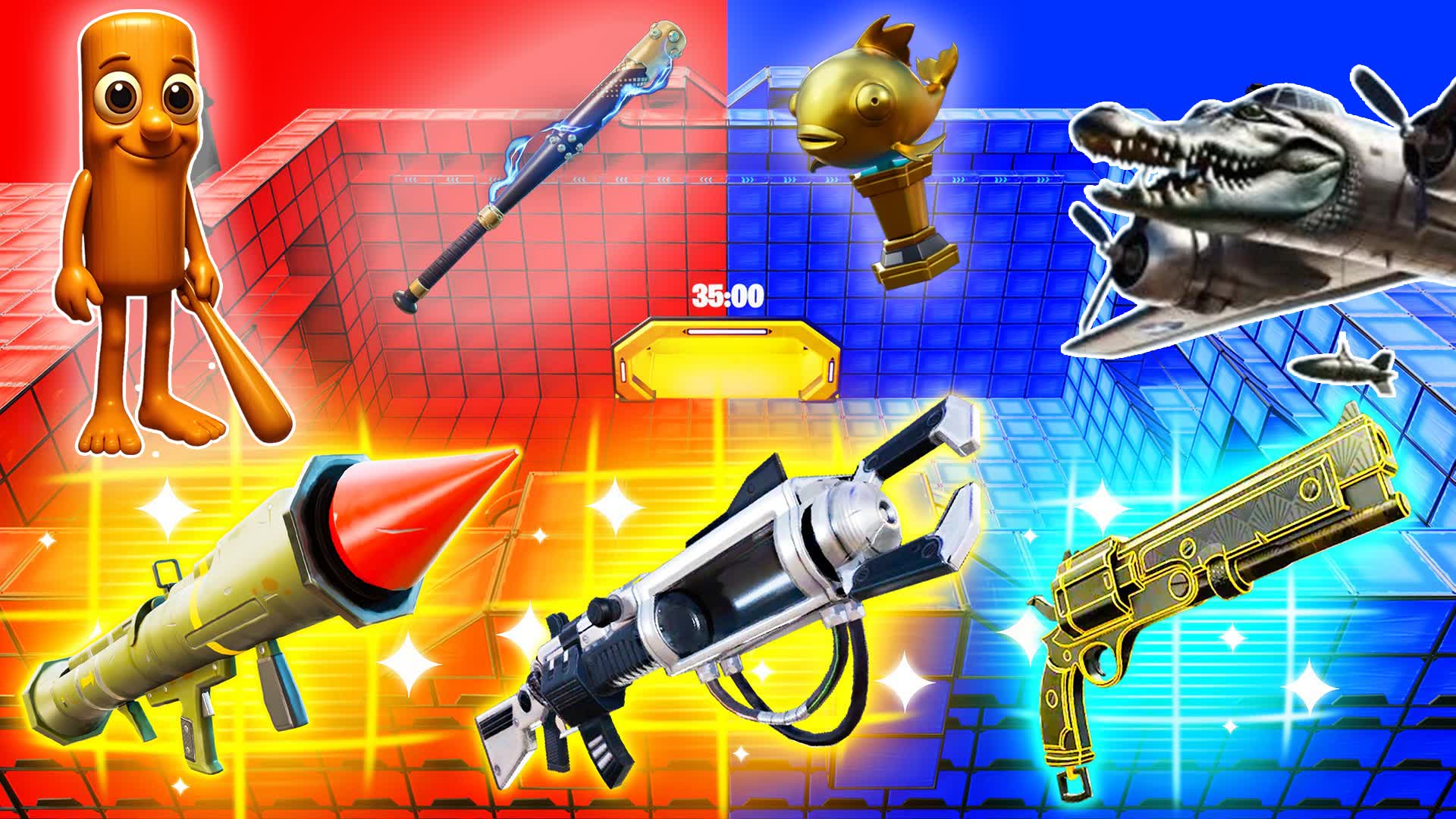 ⭐️TUNG VS BOMBARDILO 🔴RED VS BLUE 🔵