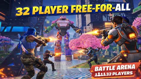 MECHA CITY - 32 PLAYER FREE FOR ALL