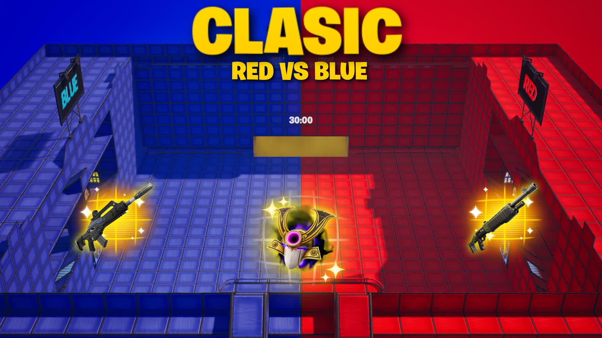 Classic Red vs Blue 🔴🔵