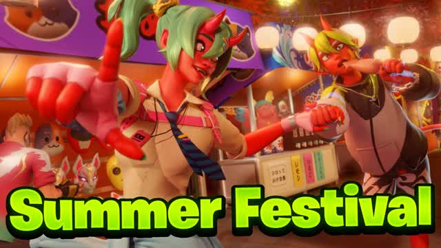 🍉Summer Festival フォトナ夏祭り PARTY ROYALE🍉