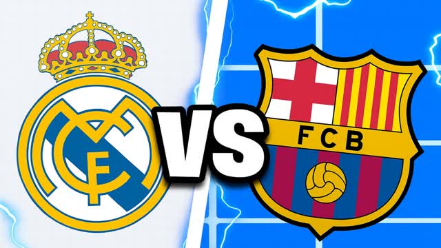 REAL VS BARCELONA RED VS BLUE🔴🔵