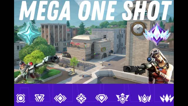 🔫MEGA SNIPER ONE SHOT🔫 TILTED TOWERS💥