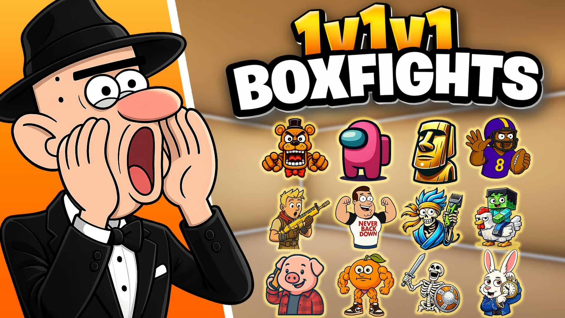 1v1 BOX PVP - BOX FIGHTS (BOX)