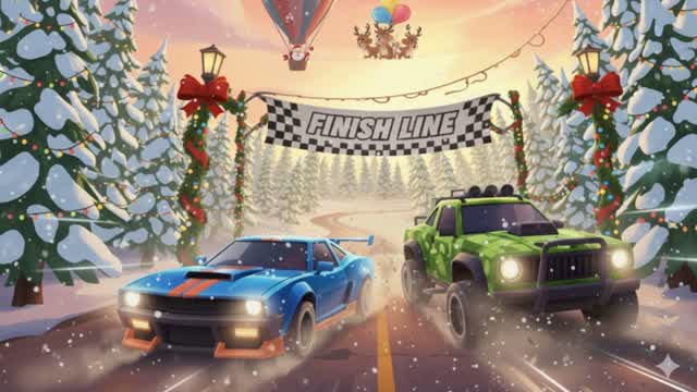 MEME TURTLE DRIVE🏎️CHRISTMAS EDITION🎄