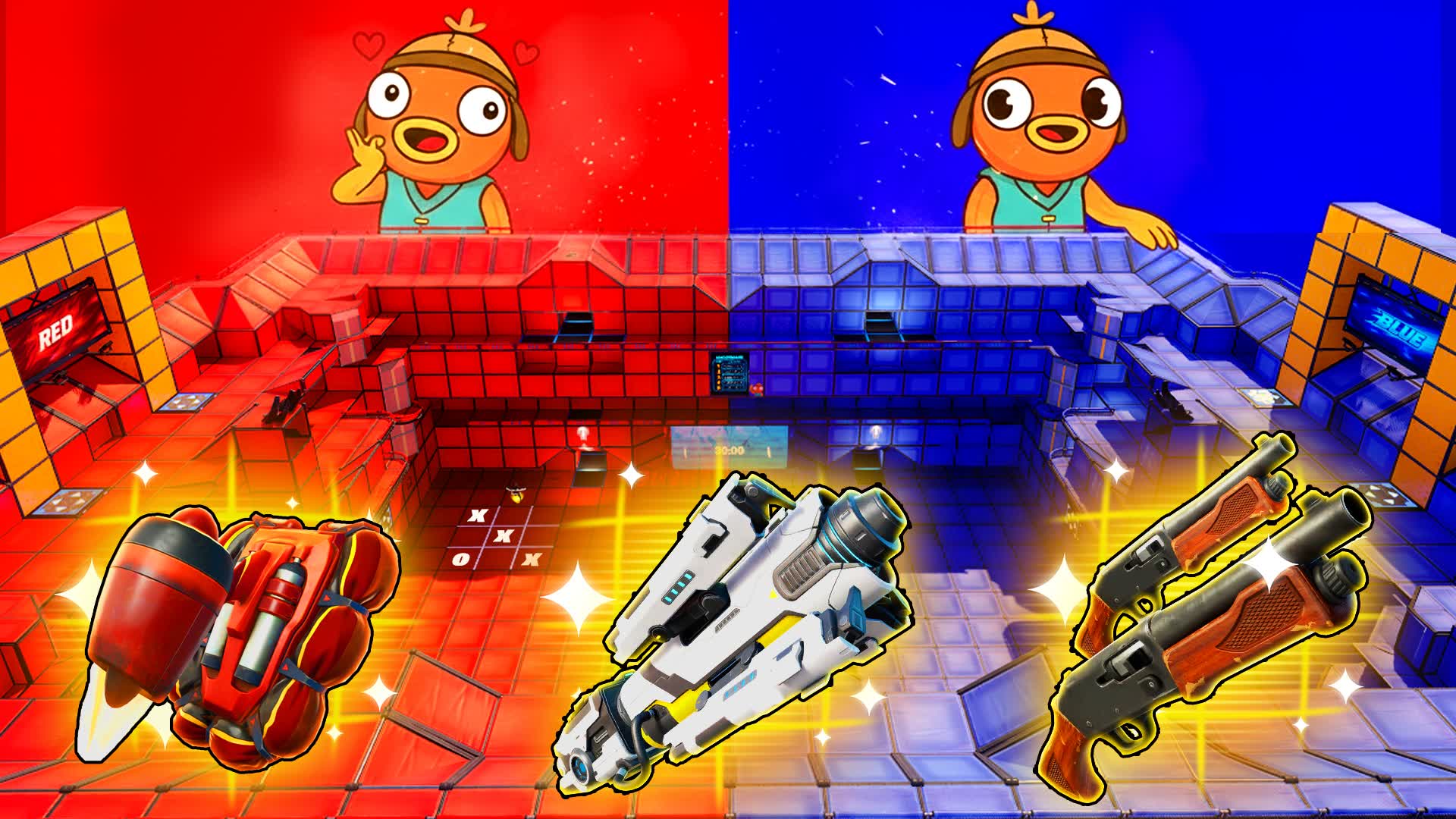 Red vs Blue POP 🔴🆚🔵