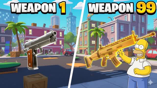 The city 🌆 GUN GAME 🏹 ONE SHOT 🎯