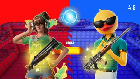 💯 SUPREME RED VS BLUE 🔴🔵 | HEROIC FUN