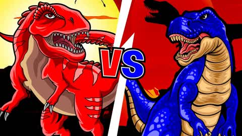 Jurassic Red Vs Blue🦖