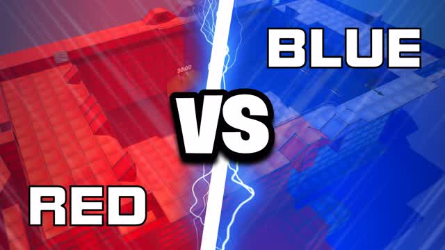Red vs Blue team fight