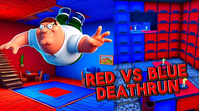Red Vs Blue Deathrun 🟥🟦