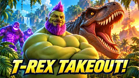 Lord Lardo's Lunch! T-Rex Takeout! Co-OP