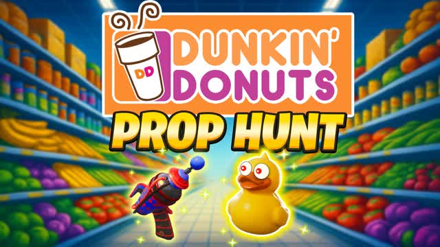 Dunkin Donuts Prop Hunt🍩