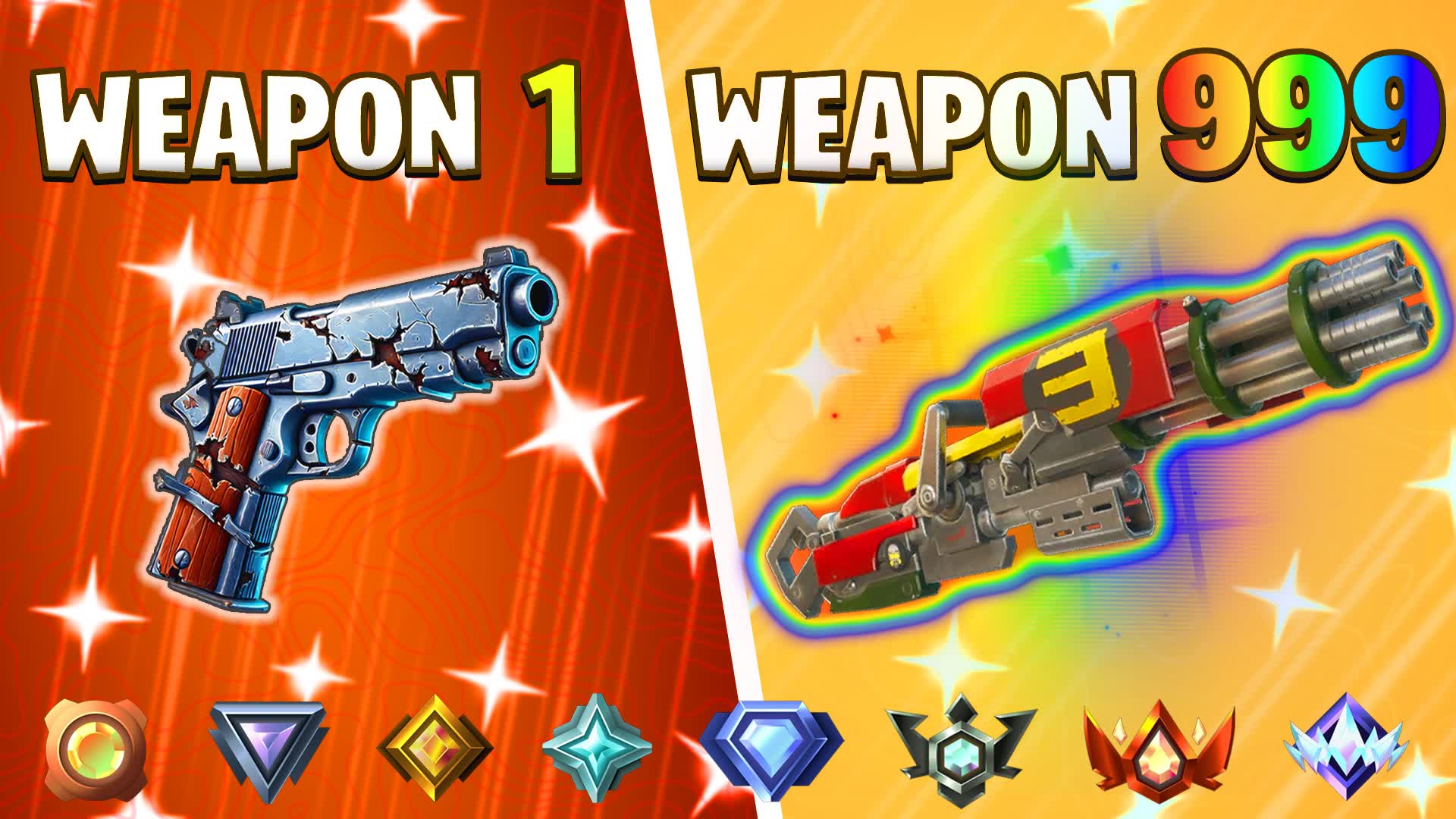 🌟ULTRA STAR 🔫GUN GAME🎯ONE SHOT⭐️