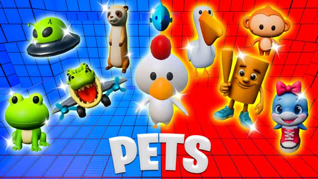MEGA RED VS BLUE🔴🔵 PETS