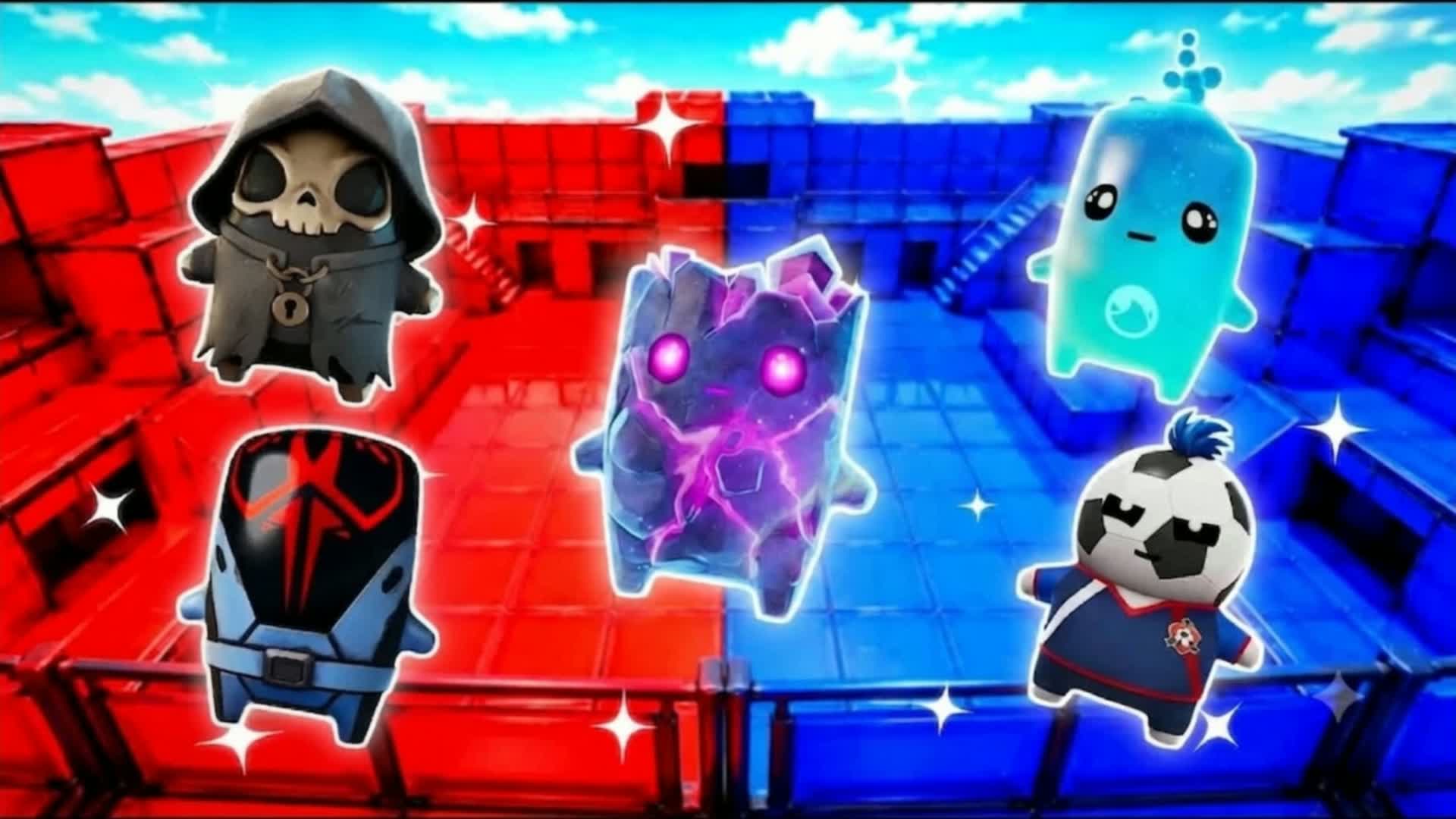 RED VS BLUE🔴🔵 CLAUDI 7ALEXX