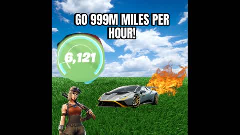 50V50 GO 999M MILES PER HOUR