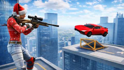 Skyscraper Cars vs Snipers