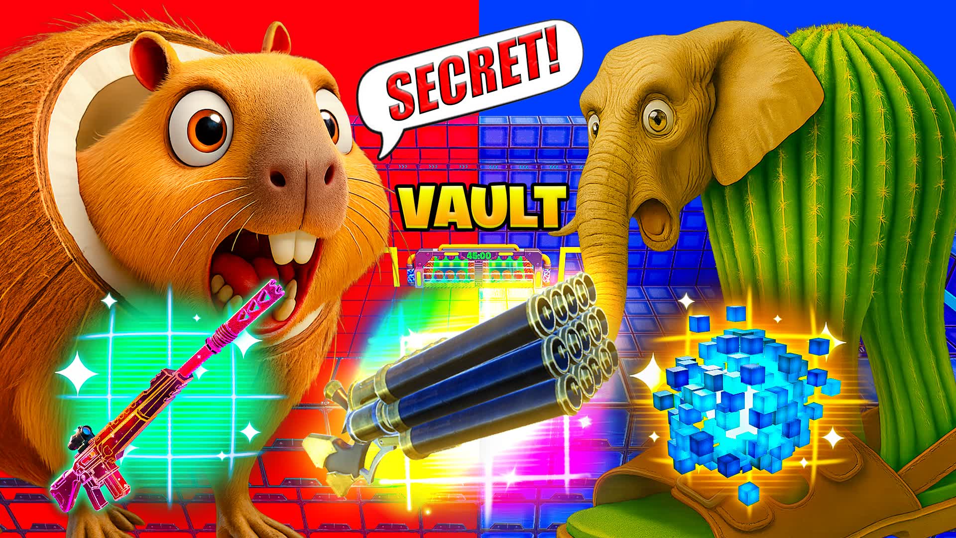 SECRET BRAINROT RED VS BLUE🔴🔵